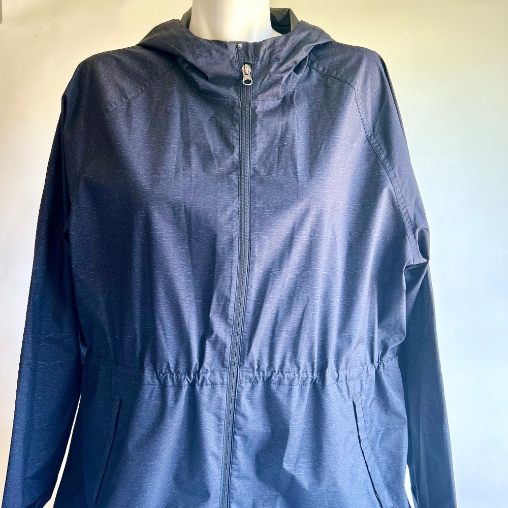 New 32 Degrees Cool Black Polyester Waterproof Parka size XL